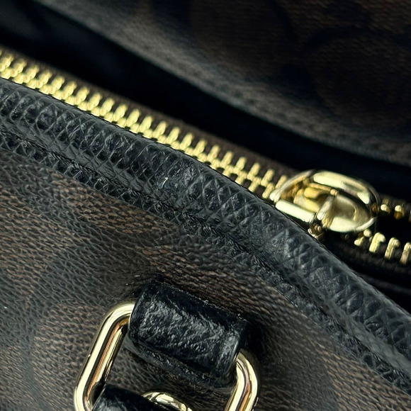 Coach Coach Handbag F34605 PVC Leather 2WAY Plastic Handbag F34605 - Picture 13 of 16